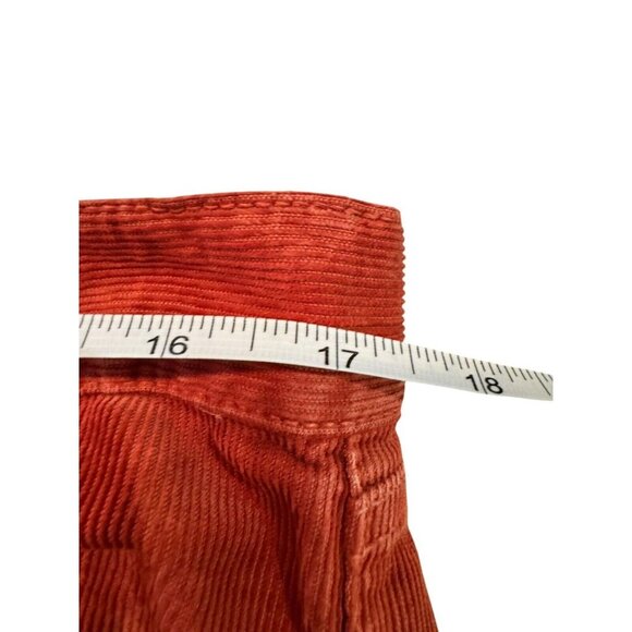 J.Crew Corduroy Pants Orange Casual Everyday Comfort Stretch Size - Picture 5 of 8